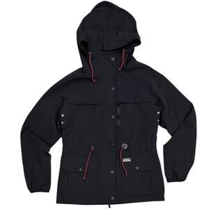Hunter Field Rain Jacket In Black